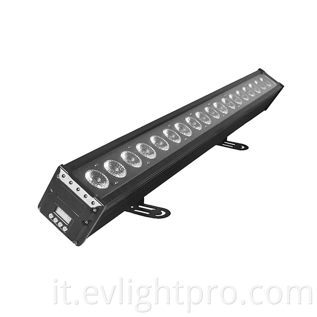 Controllo del pixel Good Wash Effect Effect Wall Washer 18 Pz 10W 4-in-1 LED BAR Guangzhou fabbrica